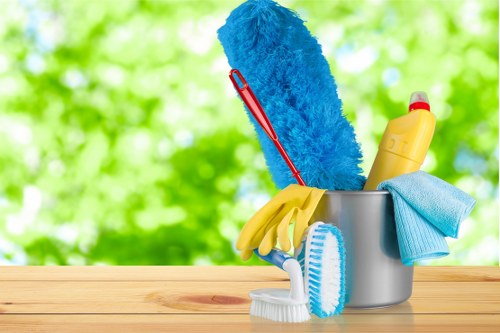 Commercial carpet cleaning service in Mile End office space
